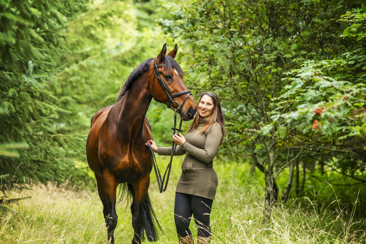 horse and his owner