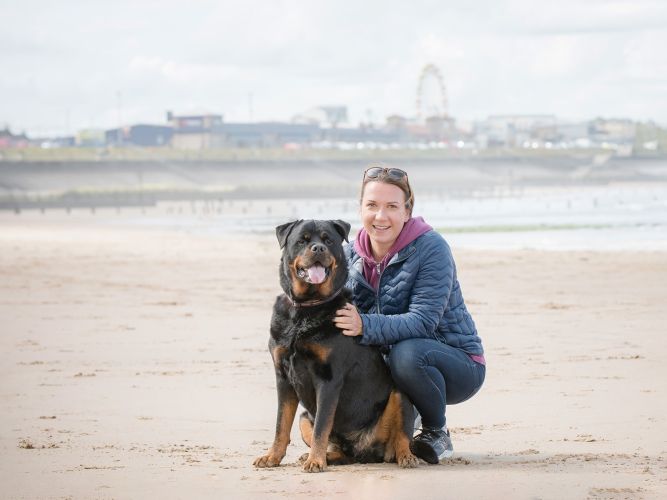 Tig and Victoria's beach photo session