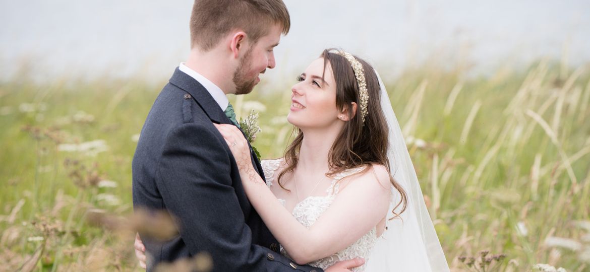 Eve and Ewan's magical beach wedding