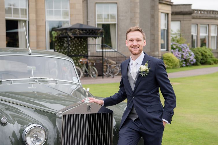 Katie and James' lovely Gleneagles wedding