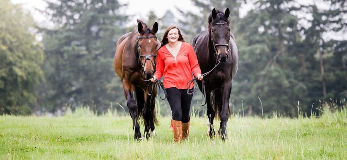 Horse trainer rider