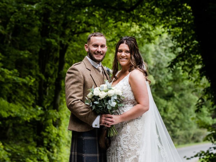 bride and groom