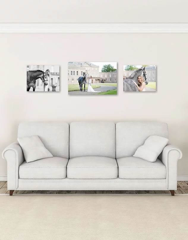 Wall art ideas with your photographs