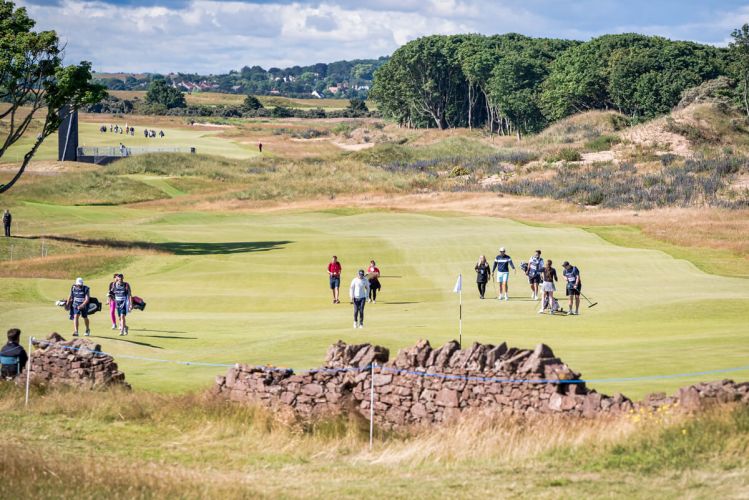 Scottish Open view of 11th green